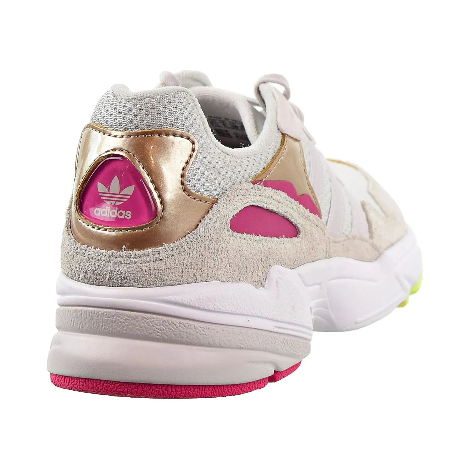 Adidas Yung-96 Big Kids Shoes Grey/Orchid Tint/Cloud White Special Adidas Shoes