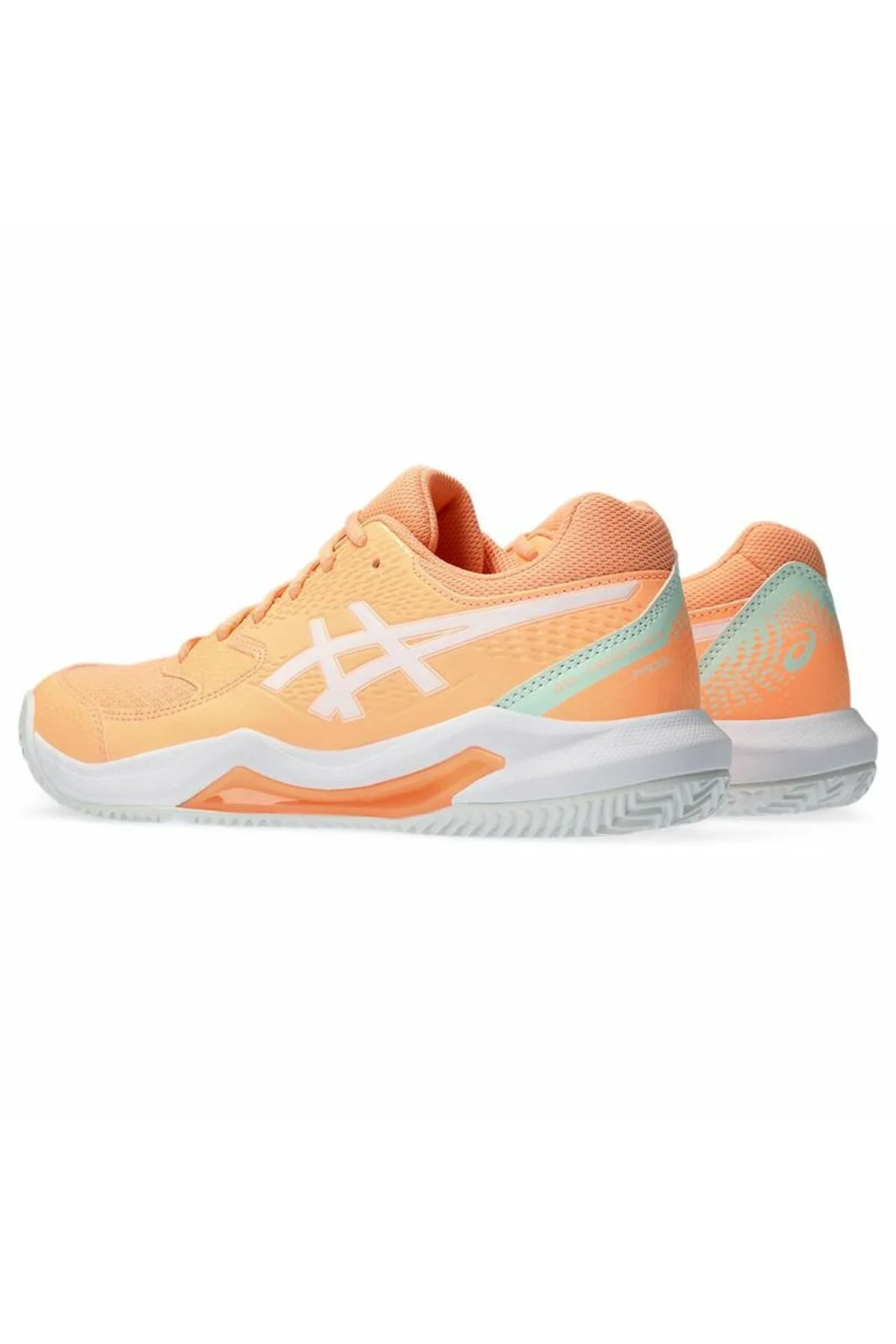 Tokyo Asics Shoes Adult's Padel Trainers Asics Gel-Dedicate 8 Orange