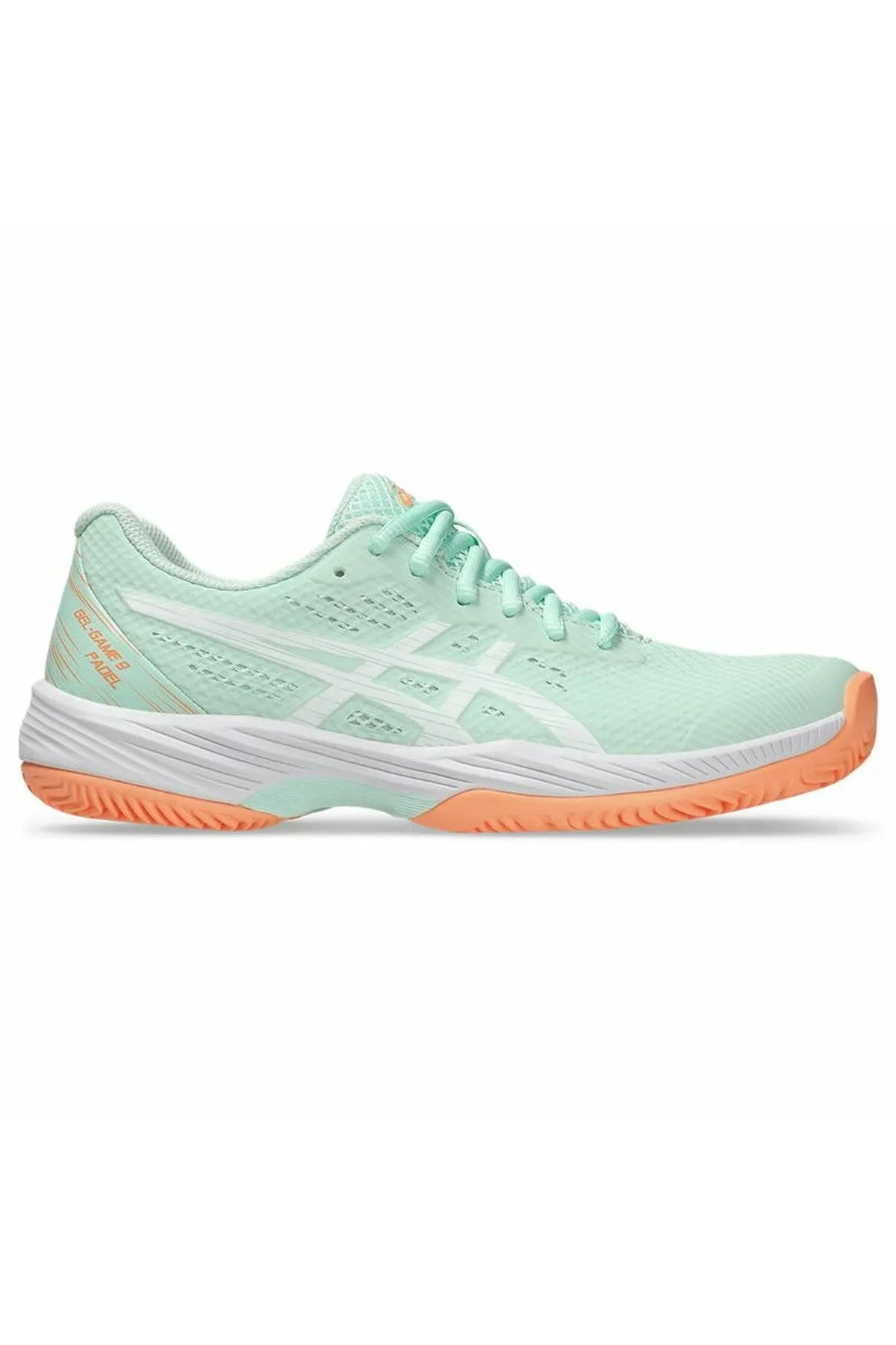 Asics Gel Upcourt Indoor Court Shoes Adult's Padel Trainers Asics Gel-Game 9 Turquoise