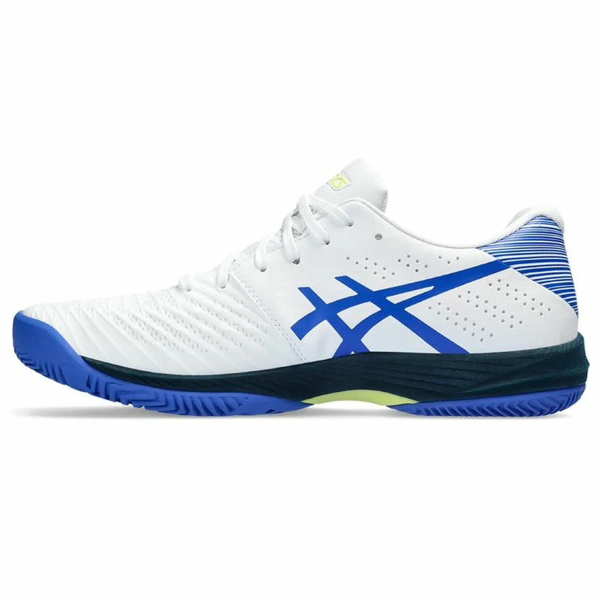 Asics Wide Wrestling Shoes Adult's Padel Trainers Asics Solution Swift Ff Men White