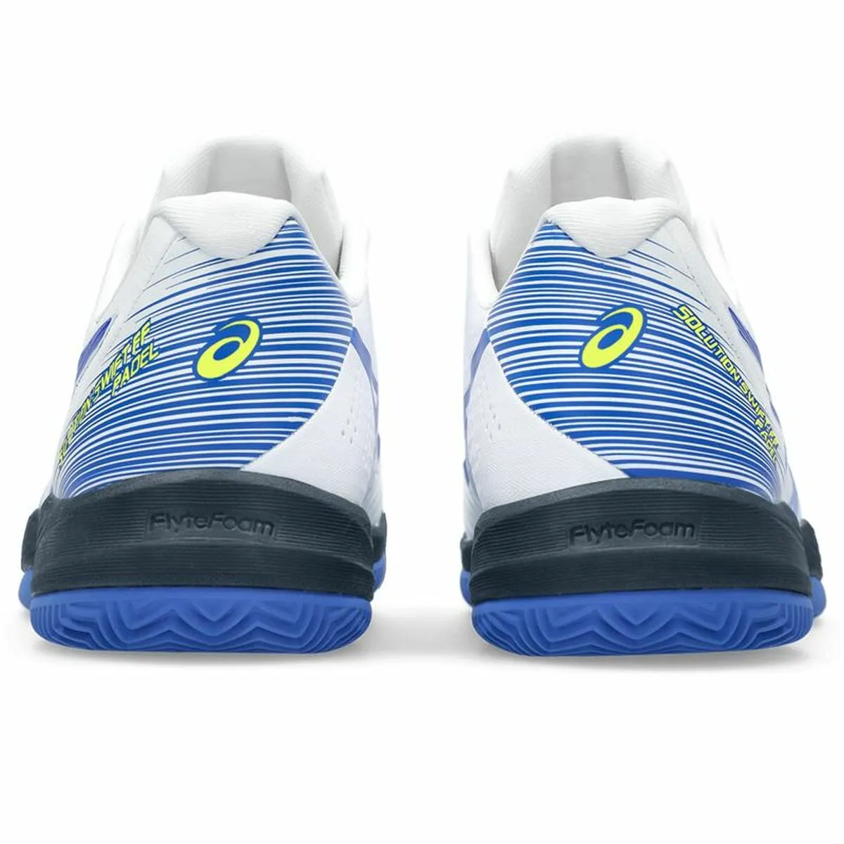 Asics Volleyball Shoe Adult's Padel Trainers Asics Solution Swift Ff Men White