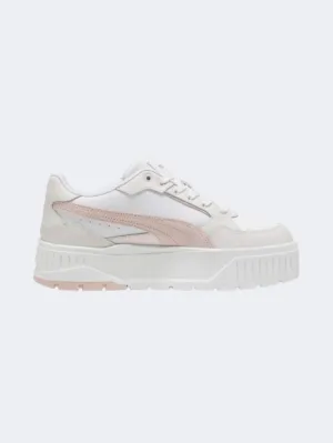 Puma Karmen Ii Idol Women Lifestyle Shoes White/Mauve Mist Best Asics Handball Shoes