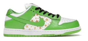 NIKE SB SUPREME DUNK LOW STARS MEAN GREEN Asics Military Shoes