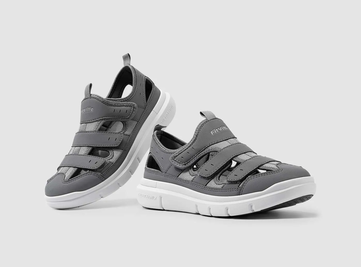 Sandals Bermuda FitVille Men's EasyTop Recovery Sandal V4