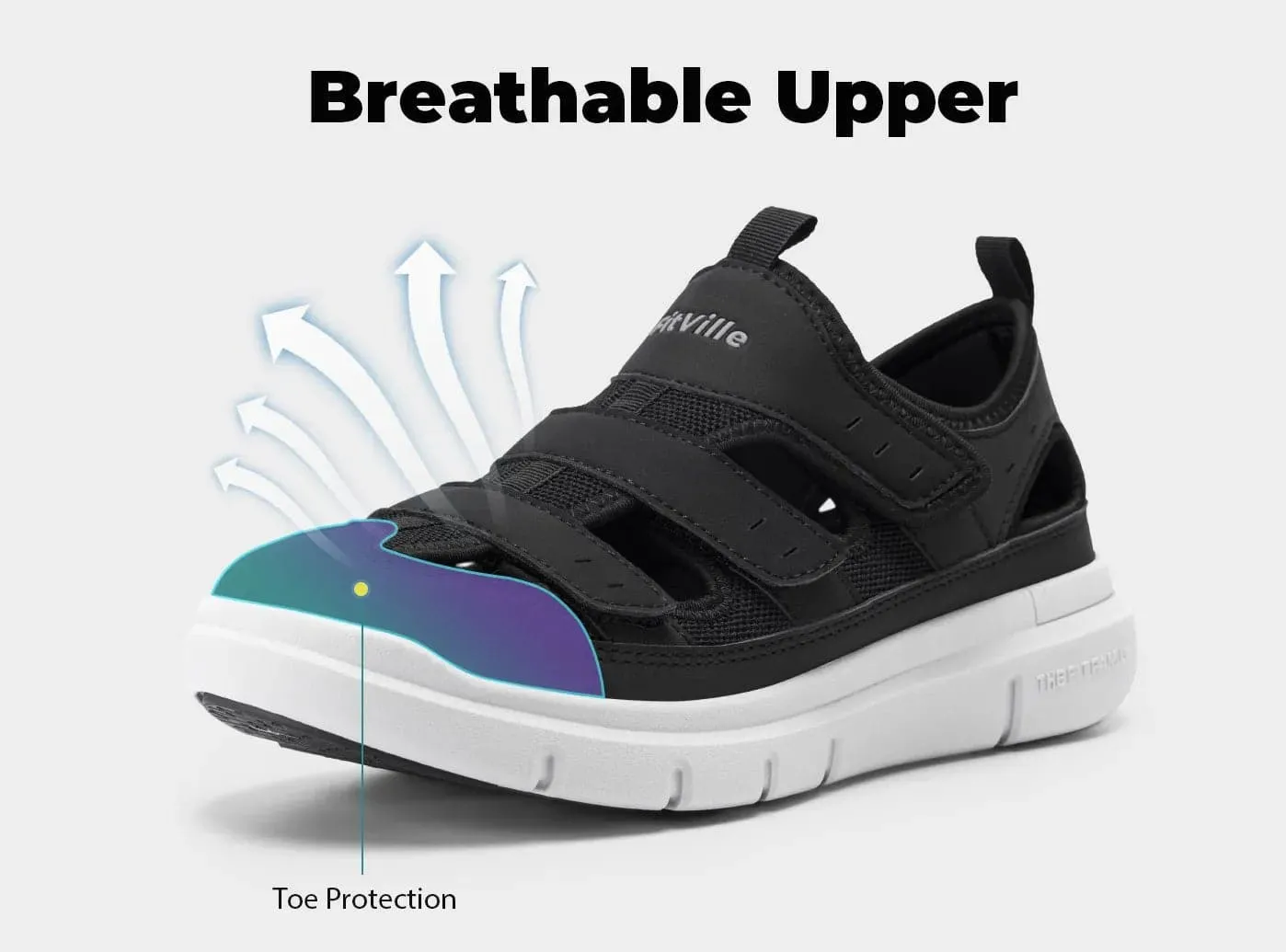 FitVille Men's EasyTop Recovery Sandal V4 Sandals Inn Daytona