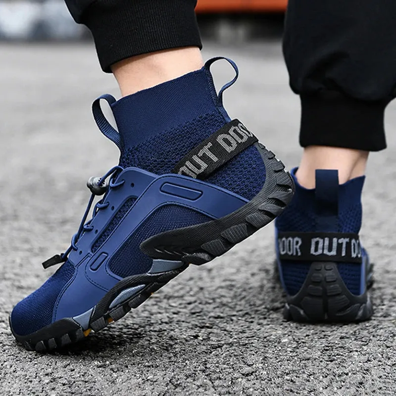 Ankle High Hiking Shoes Aqua Shoes Male 2023 Quick-Drying Anti-Slip Sneakers Mountain Hiking Swimming Water Shoes Soft Men Casual Sneakers Free Shipping