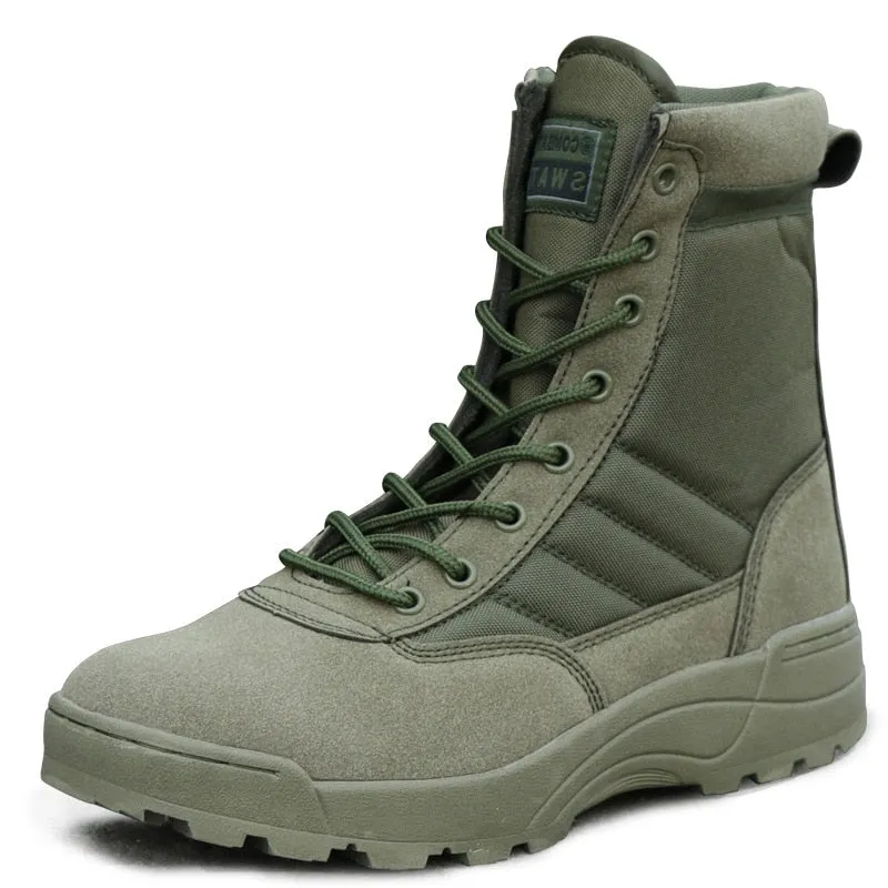 5 Ten Hiking Shoes Tactical Military Boots Men Boots Special Force Desert Combat Army Boots Outdoor Hiking Boots Ankle Shoes Men Work Safty Shoes