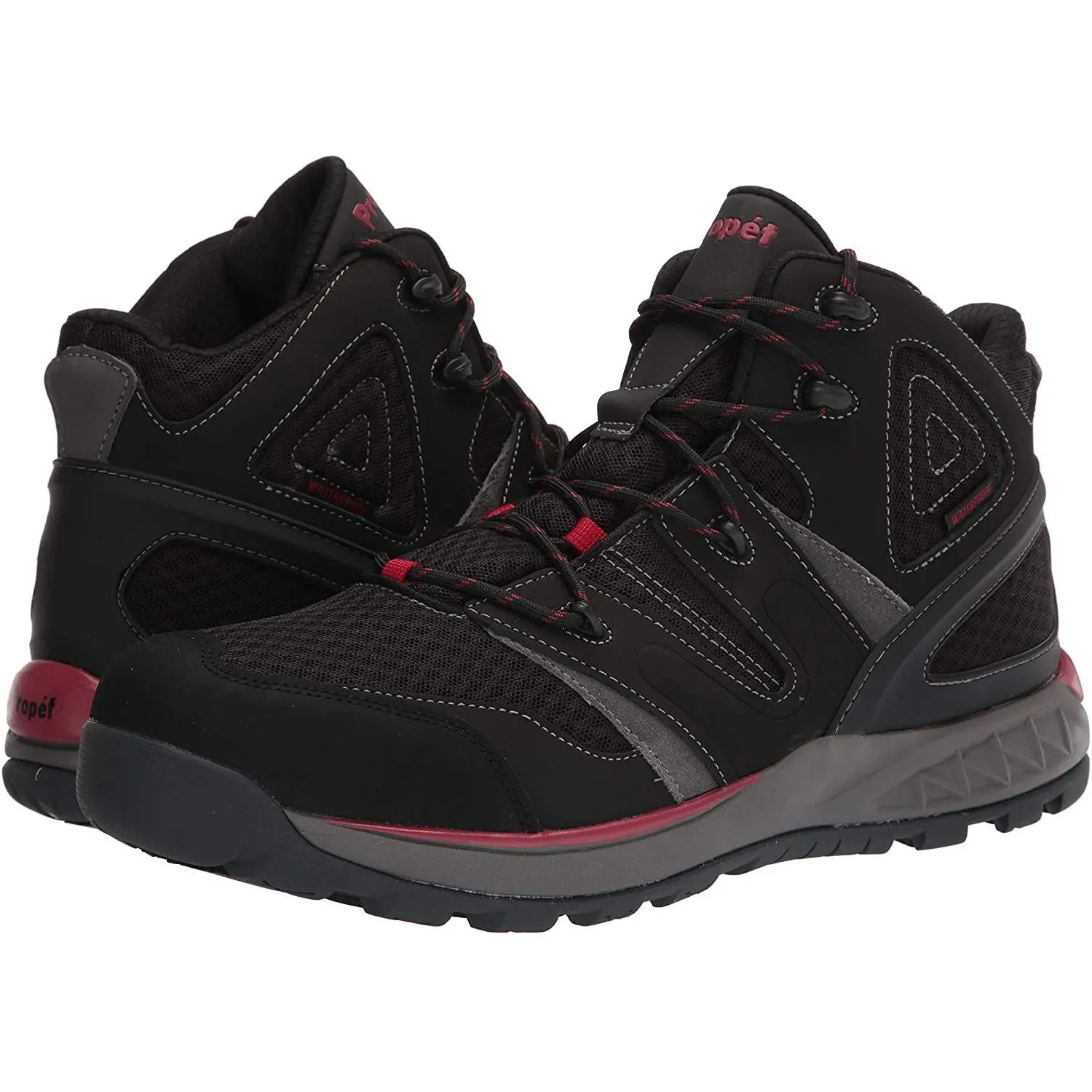 Men's Wide Fit Propet MOA022S Veymont Hiking Boots Mountain Hiking Shoes