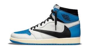 Air Jordan 1 Retro High OG SP Travis Scott Fragment Military Blue Asics Shoes Kayano 14