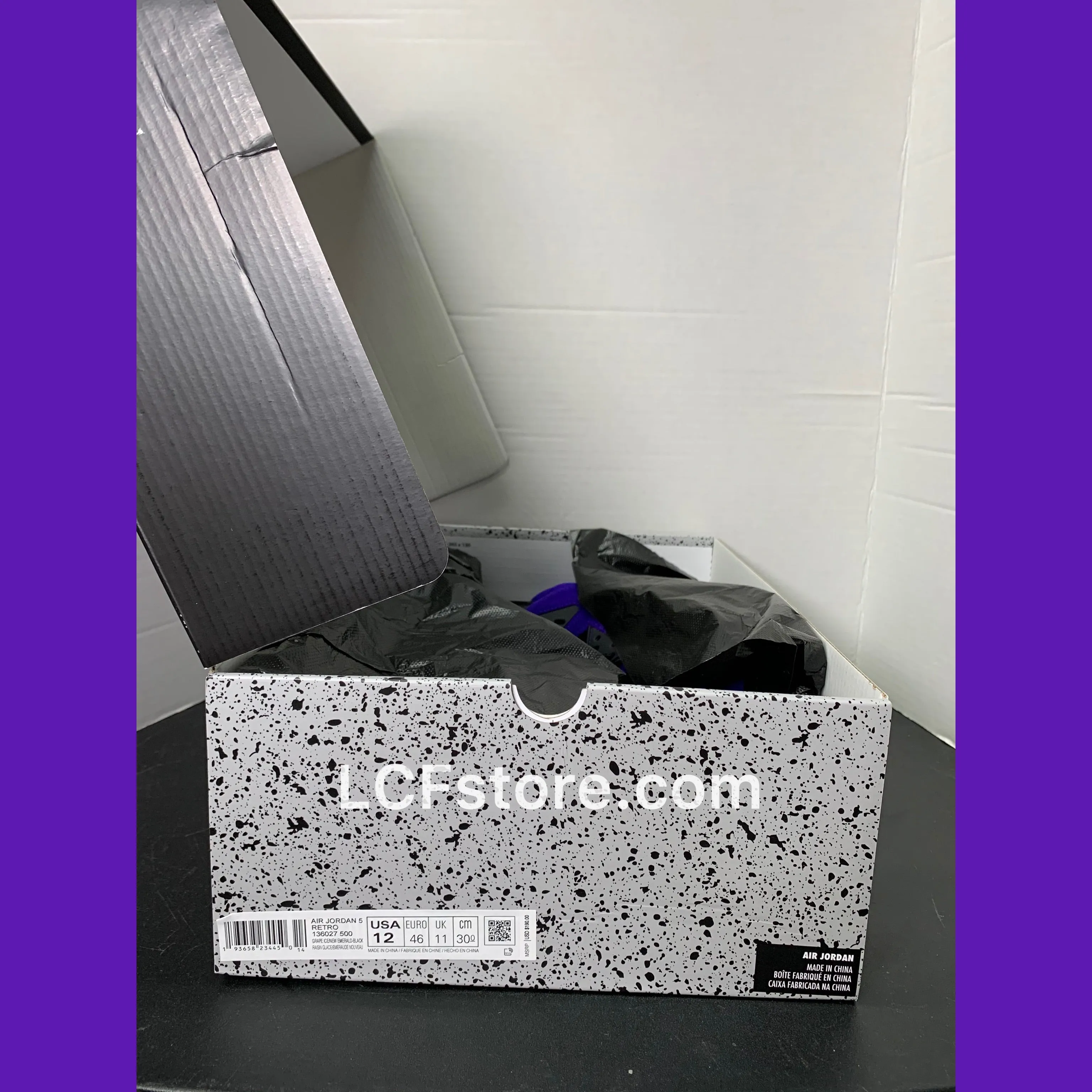 Air Jordan 5 Retro Alternate Grape Asics Gel Kayano Similar Shoes