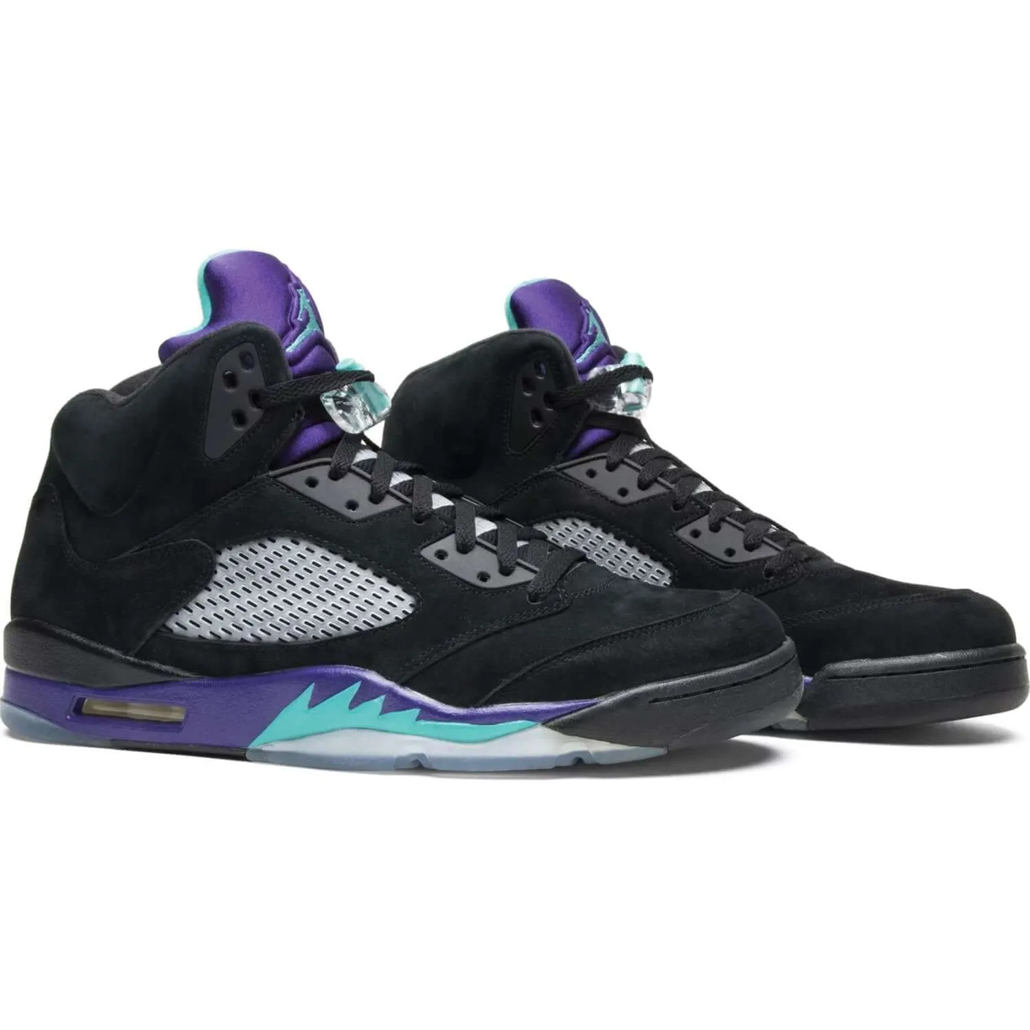 Air Jordan 5 Retro 'Black Grape' Asics Shoes High Arch