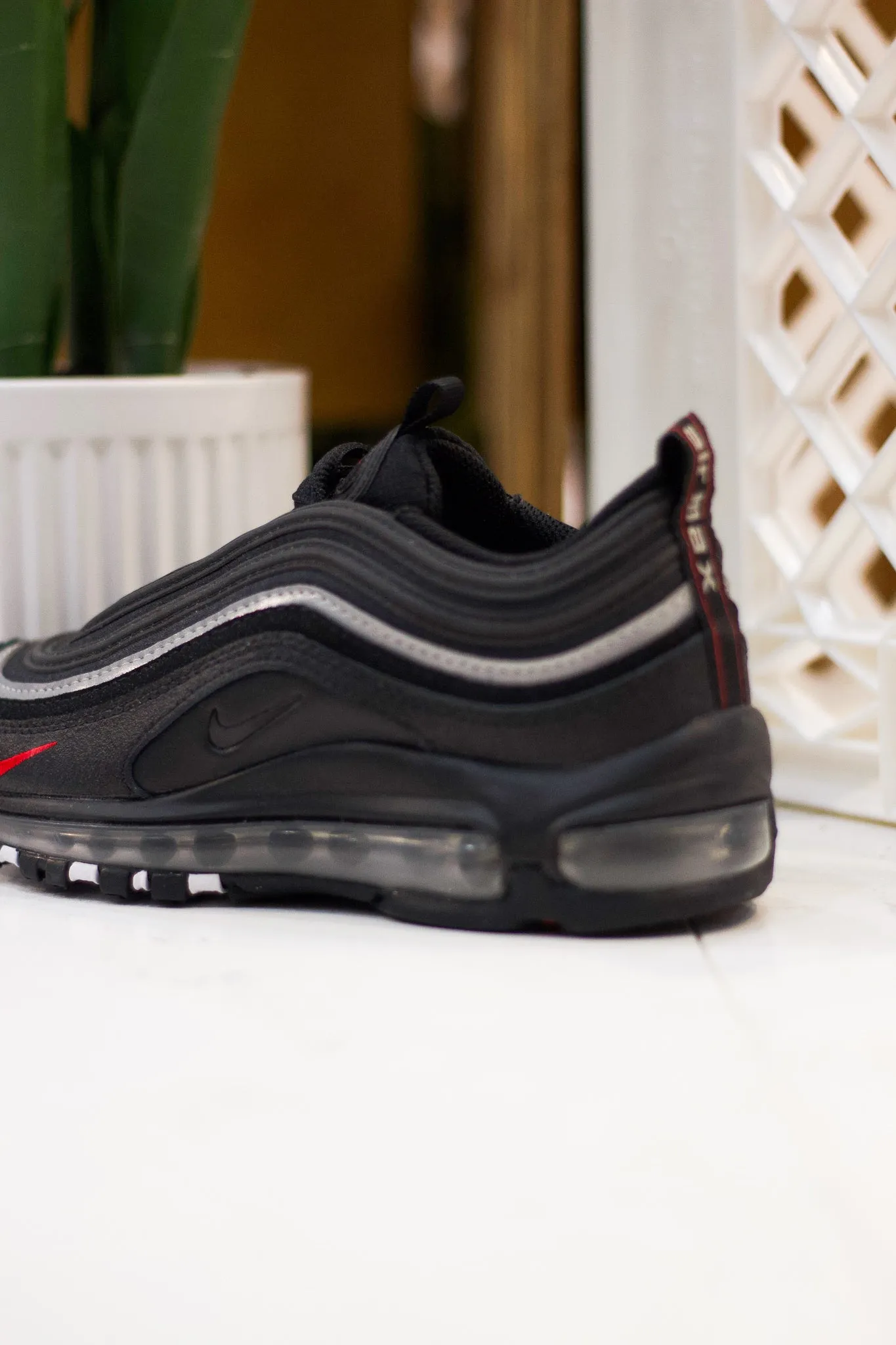 AIR MAX 97 (GS) "BLACK/RED" Asics Snapdown Wrestling Shoe