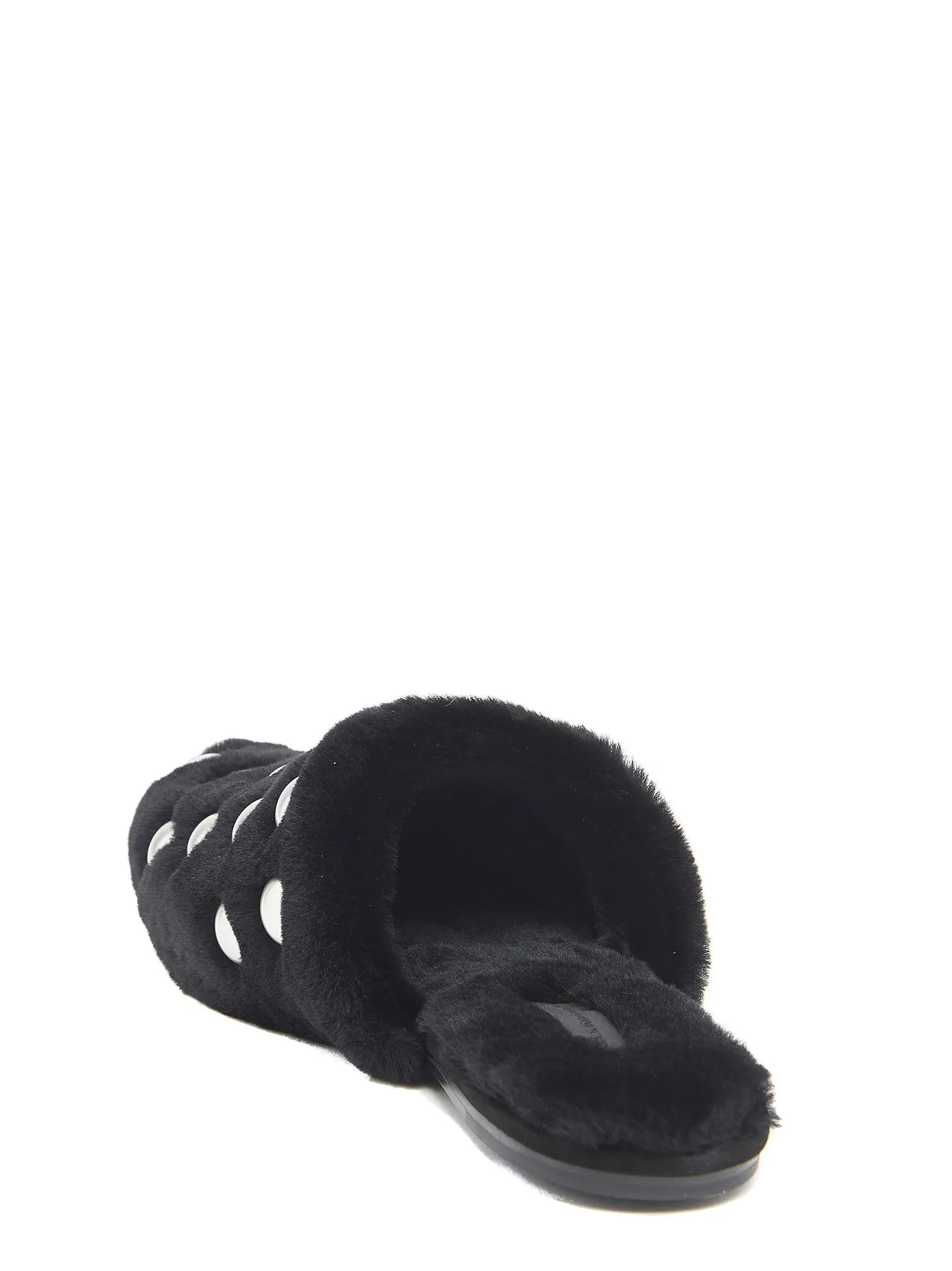 Alexander Wang Fur Amelia Slides Flat Hoco Shoes