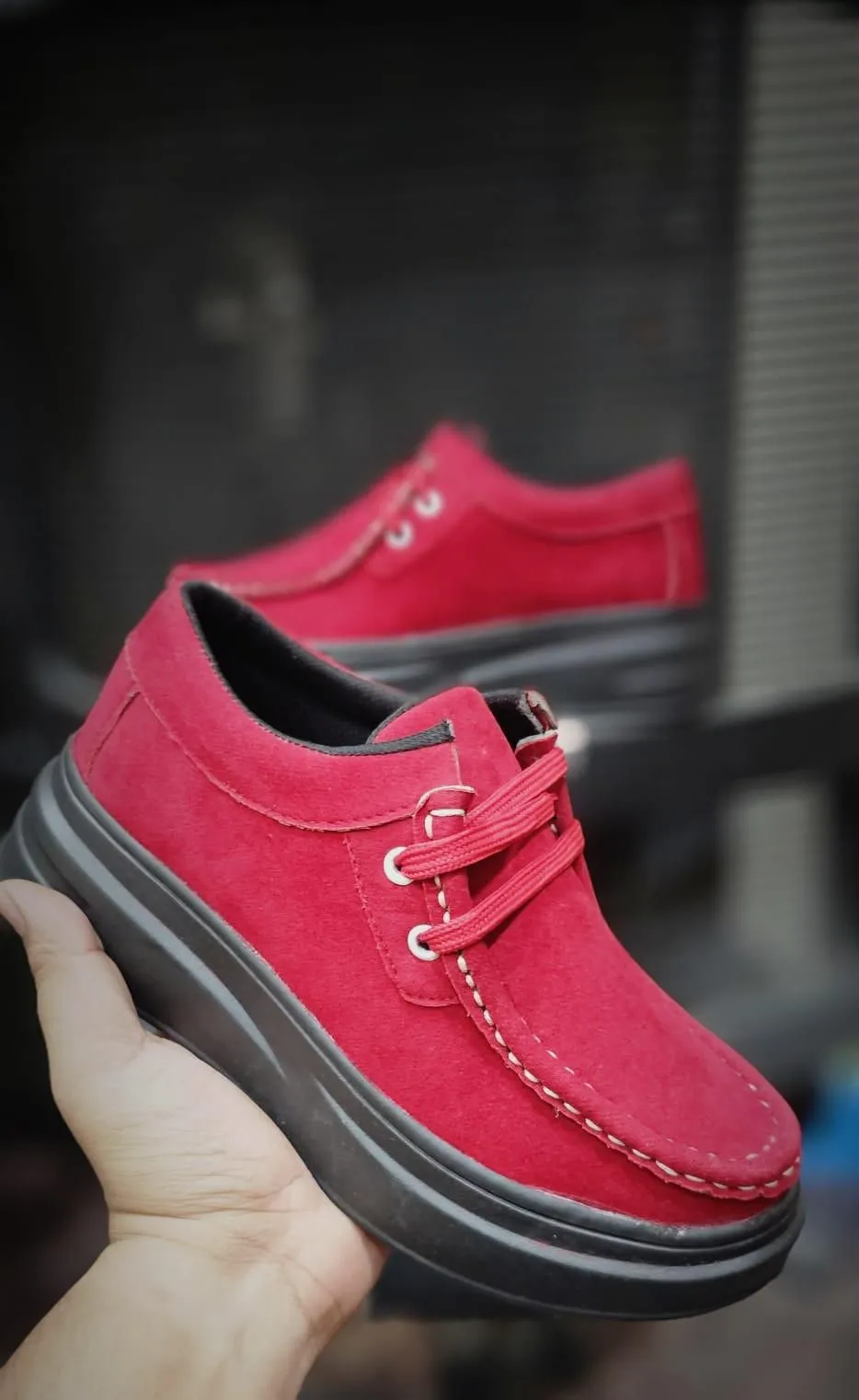 Cheap Casual Shoes Near Me Casual Platform Wedge Heel Lace Up Shoes For Women