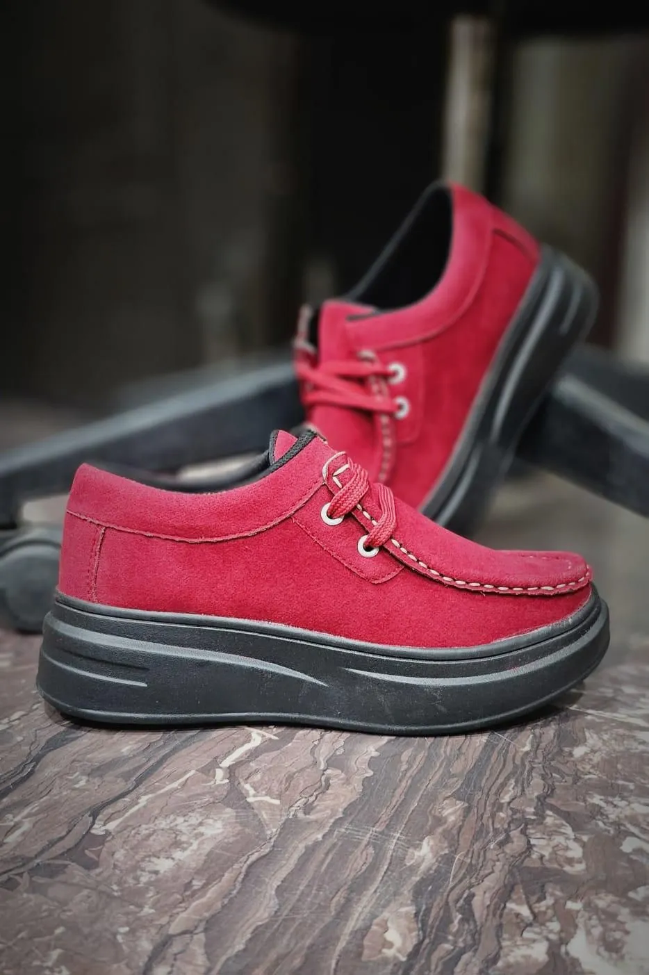 Casual Shoes For Supination Casual Platform Wedge Heel Lace Up Shoes For Women