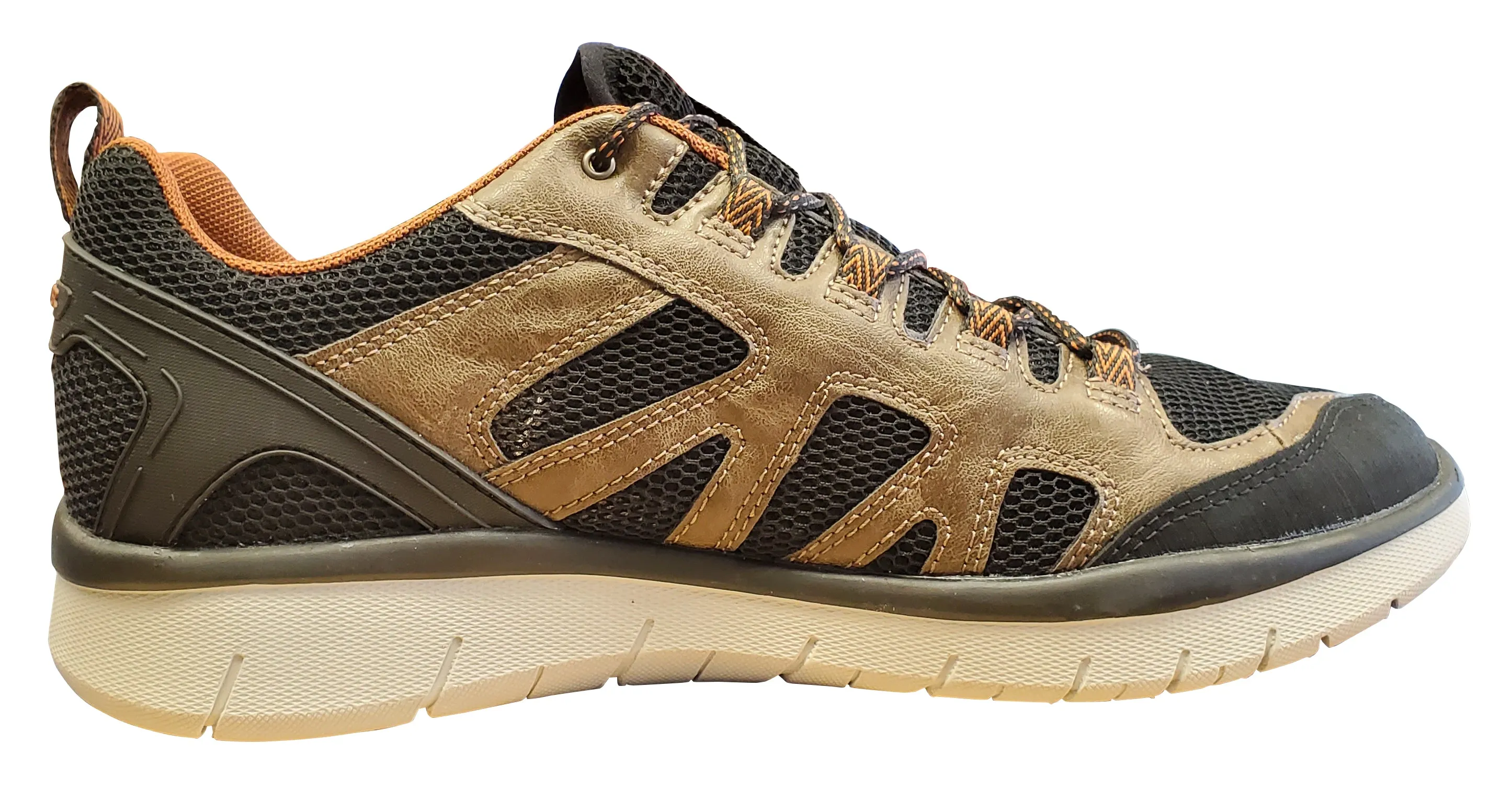 Allrounder Men's Moment Walking Shoes Black/Dark Brown Flat Shoe Vending Machine