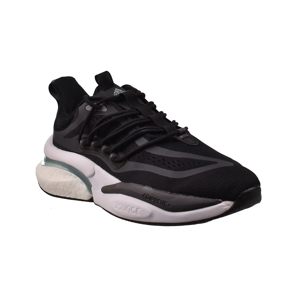 Adidas Alphaboost V1 Men's Shoes Core Black-Magic Grey-Grey Three Adidas Running Sports Shoes