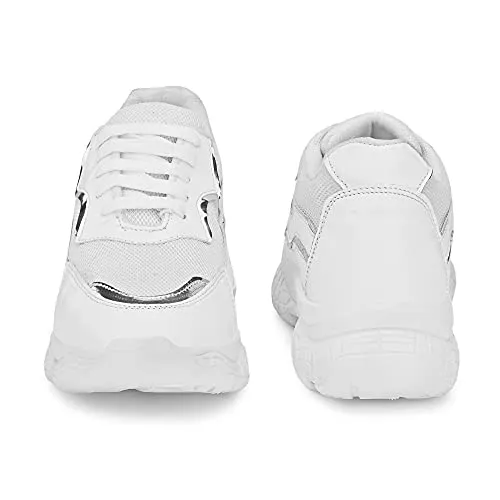 Amico Women's & Girls Sneakers Casual Shoe White Us Polo Sneakers Shoes