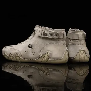 Best Hiking Shoes For Running Casual Mens Shoes,Comfort Dbeck Waterproof Lightweight Men Outdoor Leather Boots for Hiking, Camping & Driving