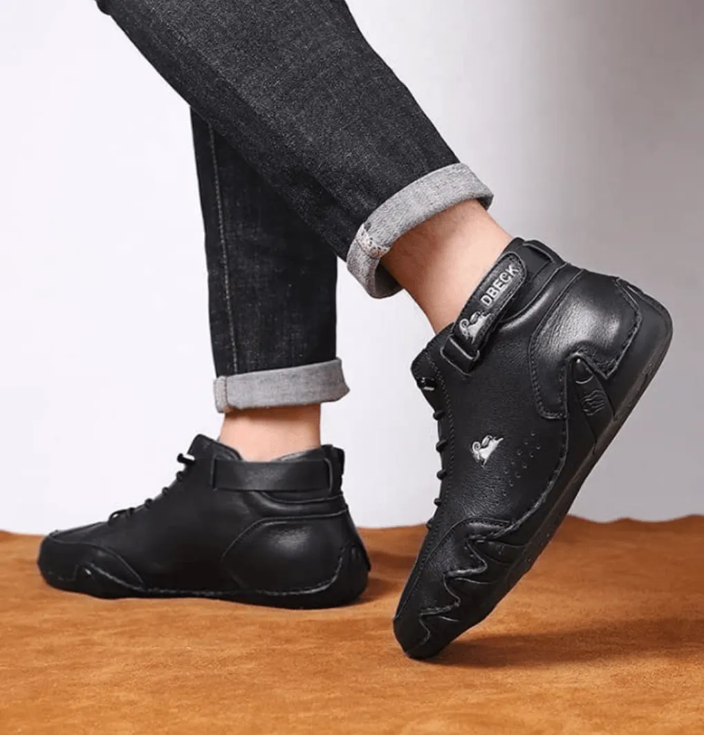 Hiking Shoes For Alaska Casual Mens Shoes,Comfort Dbeck Waterproof Lightweight Men Outdoor Leather Boots for Hiking, Camping & Driving