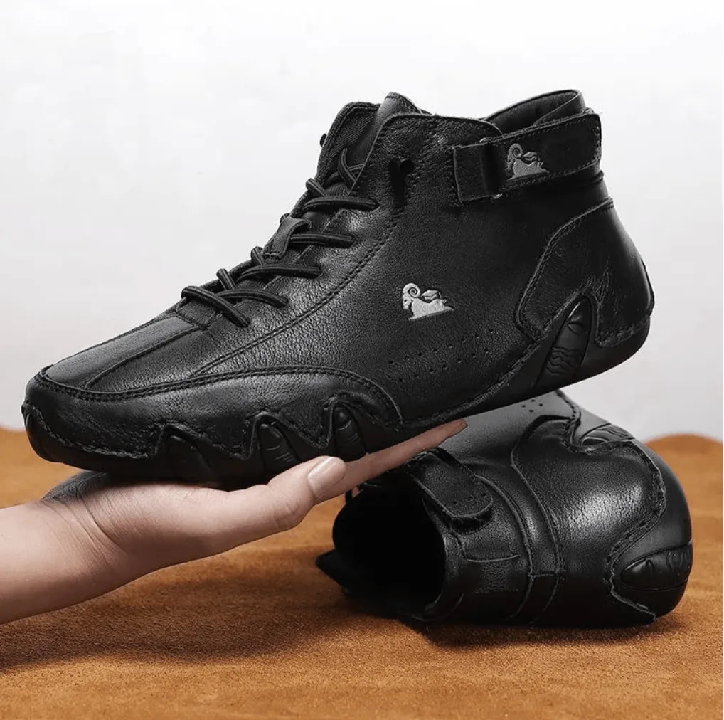 Casual Mens Shoes,Comfort Dbeck Waterproof Lightweight Men Outdoor Leather Boots for Hiking, Camping & Driving Hiking Shoes Should I Size Up