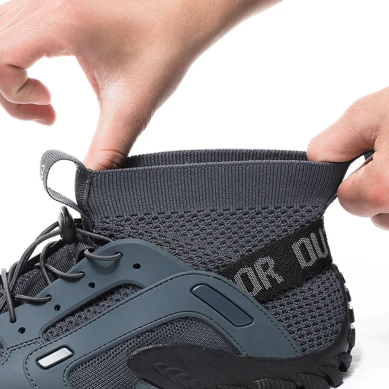 Aqua Shoes Male 2023 Quick-Drying Anti-Slip Sneakers Mountain Hiking Swimming Water Shoes Soft Men Casual Sneakers Free Shipping All Weather Hiking Shoes