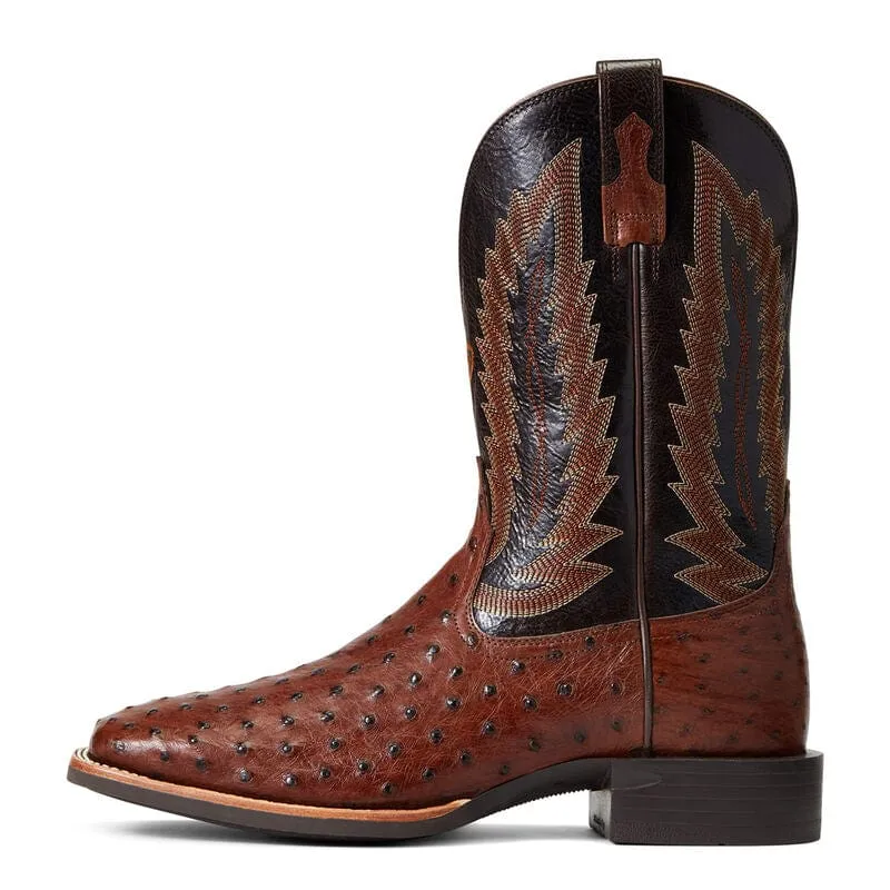 Boots With The Fur Ariat Antique Tabac Full Quill Ostrich Quantum Primo Boot