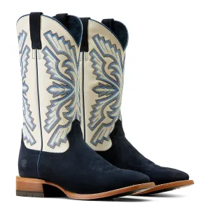 ARIAT INDIGO ROUGHOUT|BLANCO STING COWBOY BOOT Circus Ny Boots