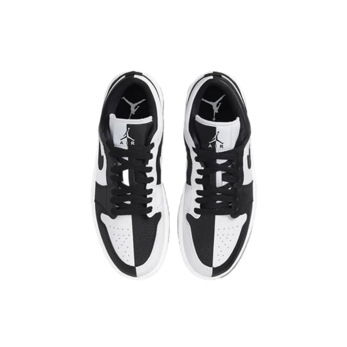 Asics Paddle Tennis Shoes Jordan 1 Low Homage Split White Black