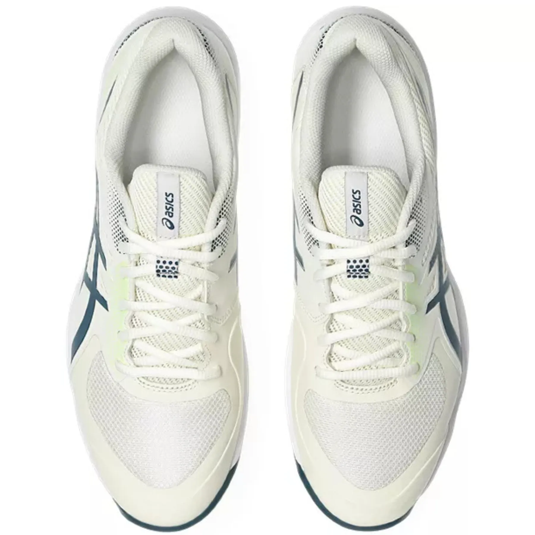 Asics Game FF Mens Pickleball Shoes - Cream/Tranquil Teal Asics Shoe Release Dates