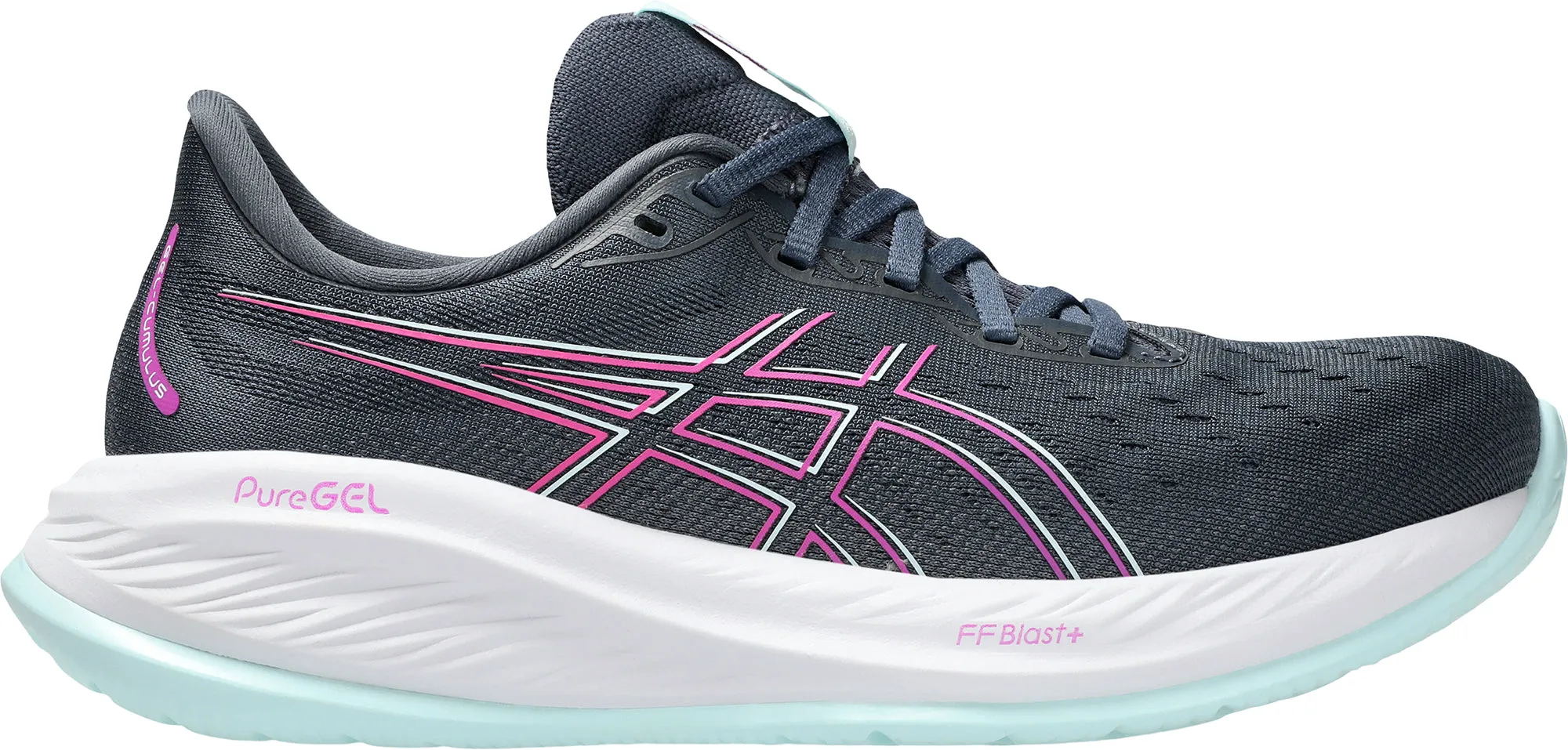 Asics Gel Cumulus 26 Womens Running Shoes - Grey Asics Training Shoes Uk