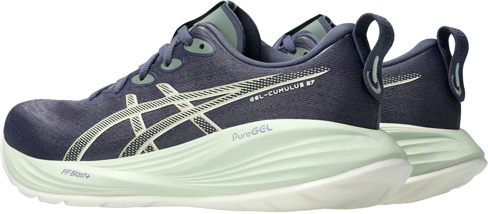 Asics Gel Cumulus 27 Womens Running Shoes - Blue Oikawa Shoes Asics