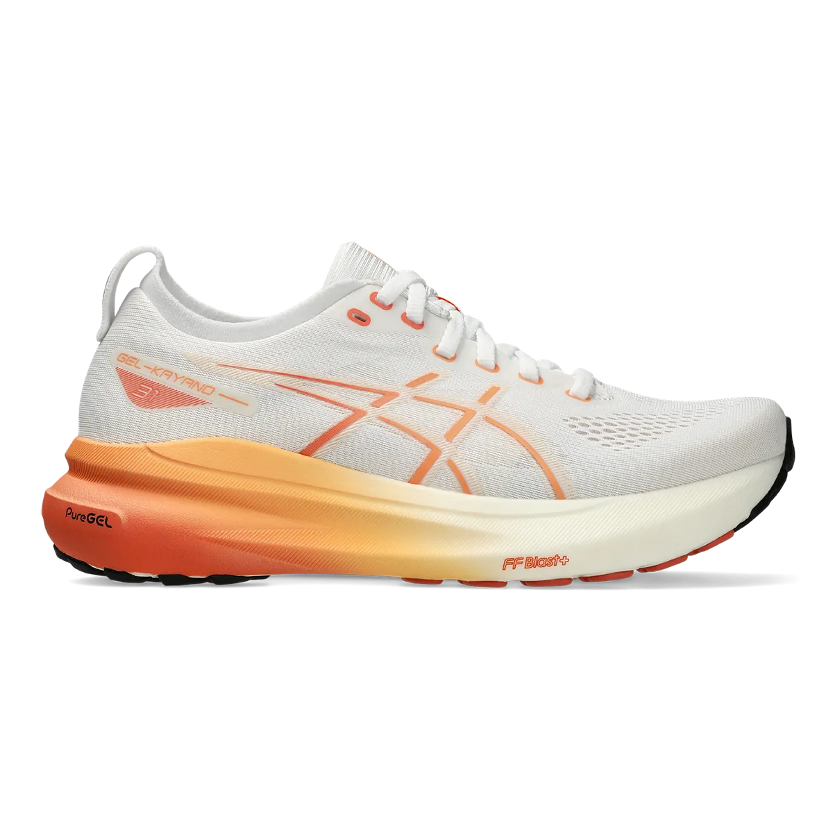 Asics Gel-quantum 180 4 Running Shoe Asics Gel Kayano 31 - White - Faded Orange