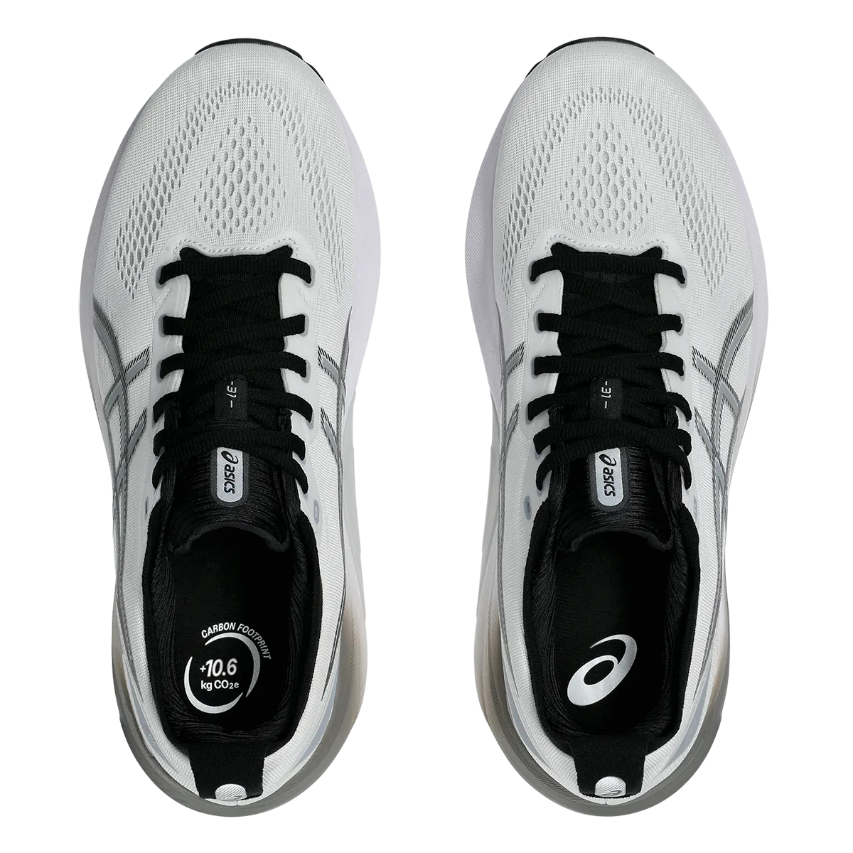 Asics Gel Kayano 31 - White - Piedmont Grey Retro Asics Shoes