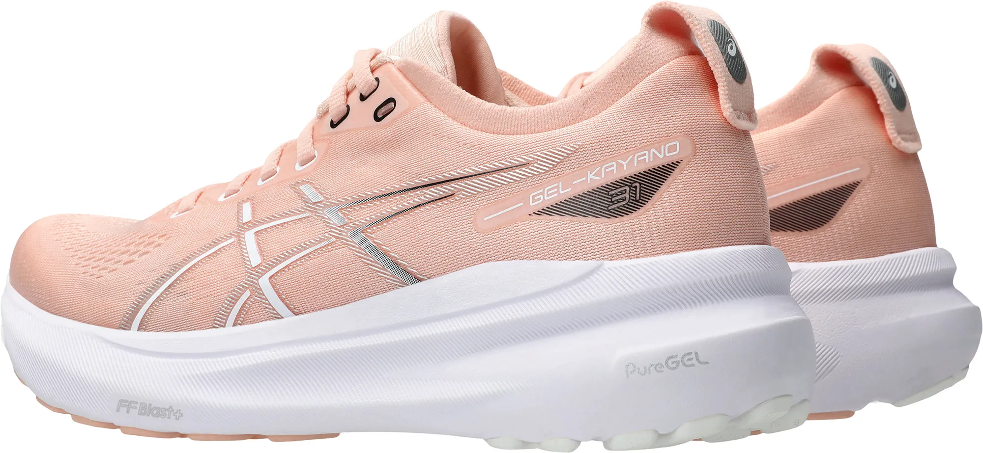 Strawberry Asics Shoes Asics Gel Kayano 31 Womens Running Shoes - Pink