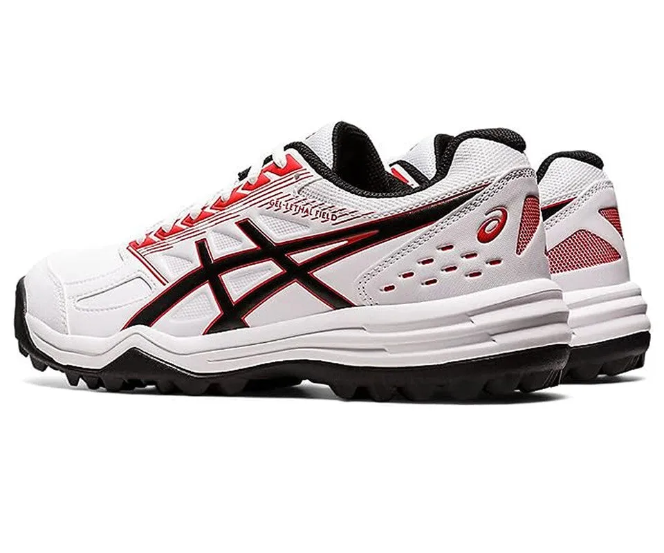 Sneakers Asics Shoes ASICS GEL-LETHAL FIELD White/Classic Red Sports Running Shoe - 1111A200.102