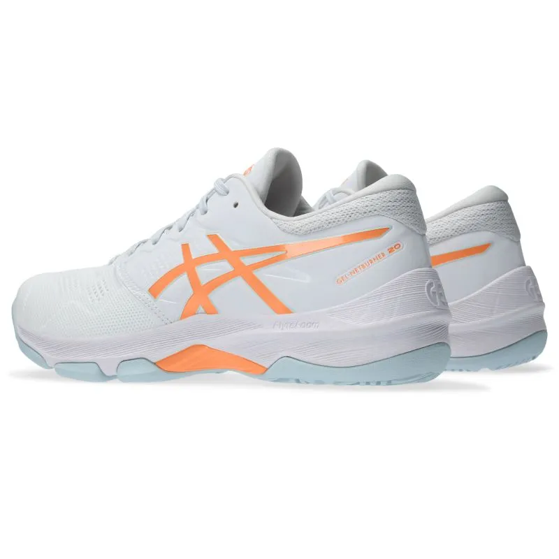 ASICS GEL-Netburner 20 D WIDE Womens Netball Shoes Asics Shoes Sky Elite Ff