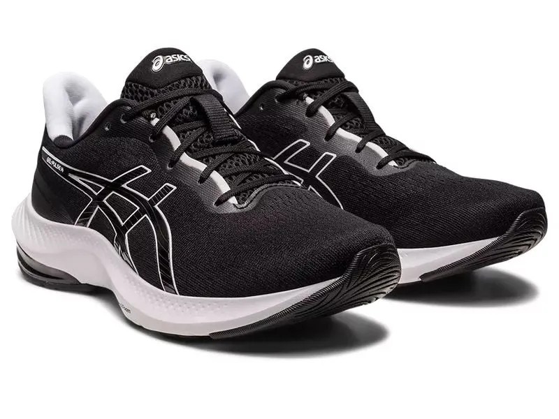 ASICS GEL PULSE 14 1012B318-BLACK WHITE Asics Winterised Running Shoes