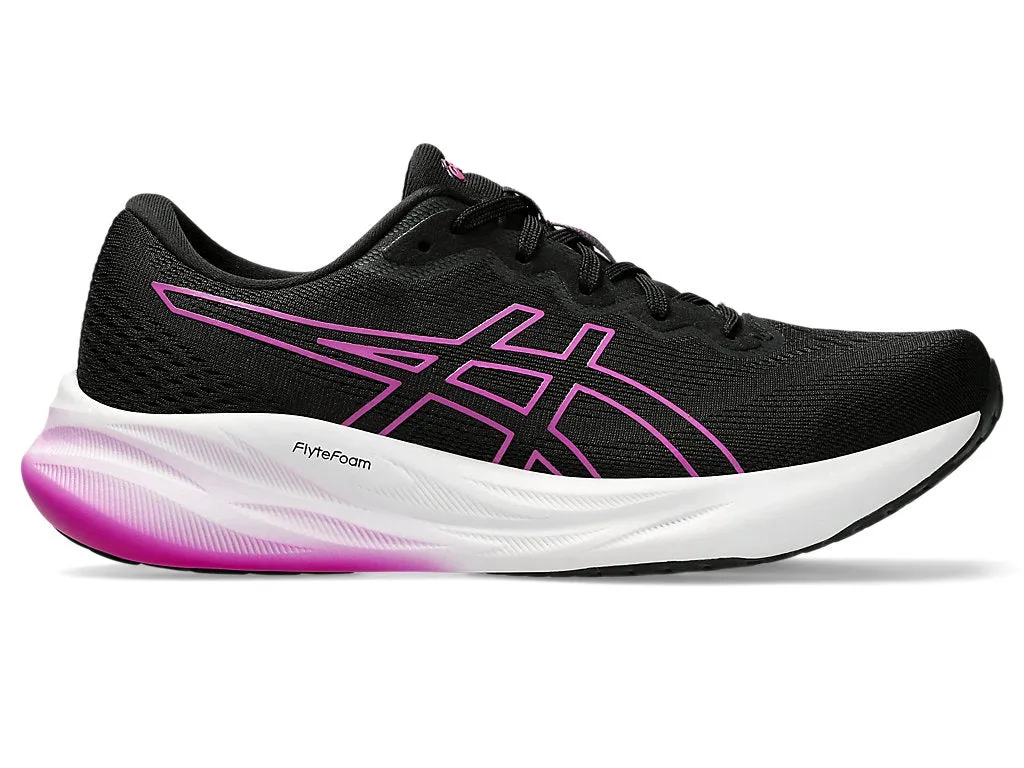 Asics New Shoes Asics Gel Pulse 15 Ladies Running Shoes - Black/Magenta