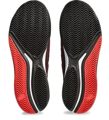 Asics Tr Shoes Asics Gel-Resolution 9 CLAY Red/White tennis shoes