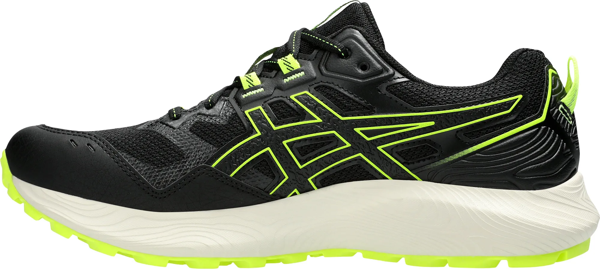 Asics Gel Sonoma 7 Mens Trail Running Shoes - Black Asics Running Shoes Narrow Width