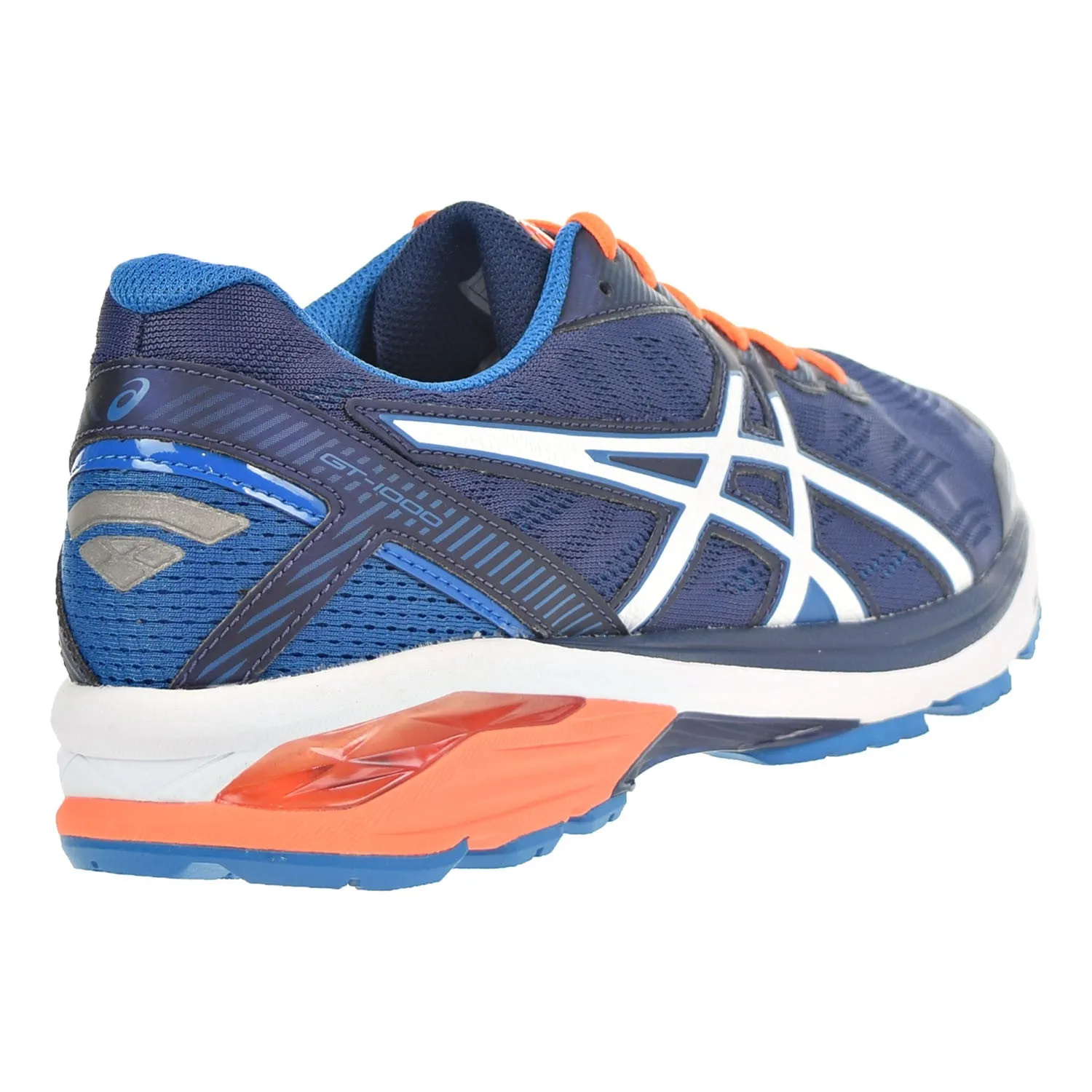 Asics Training Shoes India Asics GT-1000 5 Men's Shoes Indigo Blue/Snow/Hot Orange
