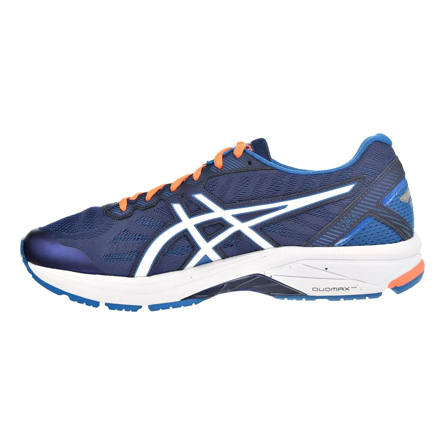 Asics GT-1000 5 Men's Shoes Indigo Blue/Snow/Hot Orange Asics Shoes Streetwear