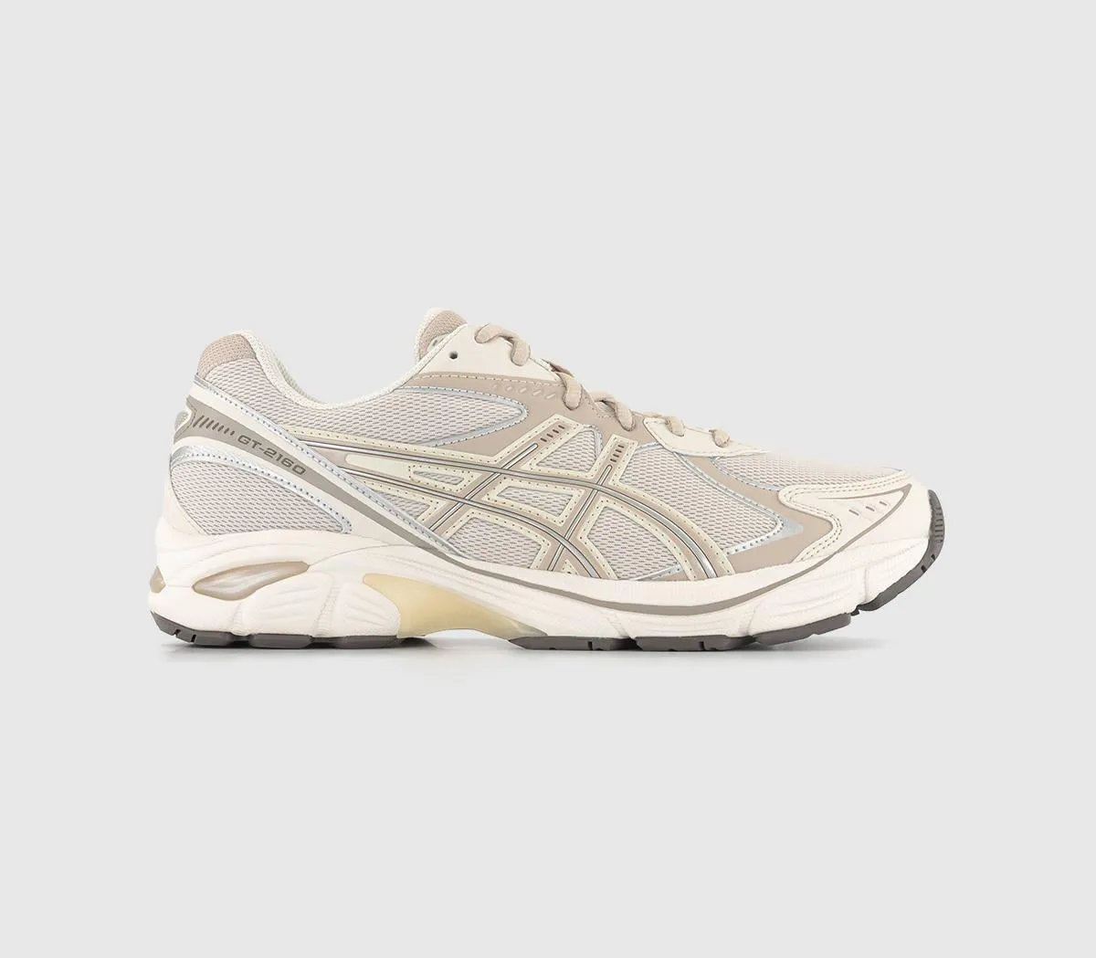 Asics GT2160 Trainers Oatmeal Simply Taupe Run Shoes Asics