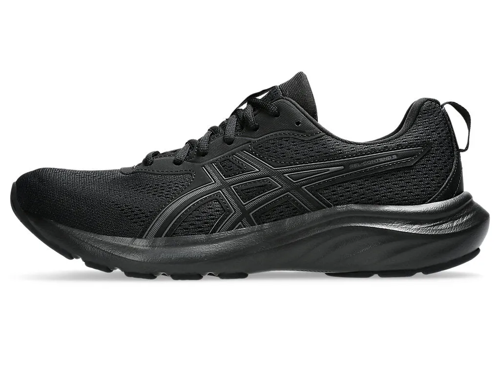 ASICS MEN'S GEL CONTEND 9 TRIPLE BLACK RUNNING SHOES Best Way To Wash Asics Running Shoes