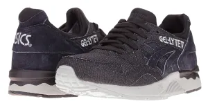 Asics Patriot 11 Running Shoes ASICS Mens Gel-Lyte V Casual Sneakers, Mid Grey / Black