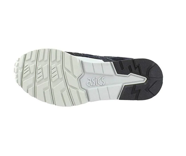 ASICS Mens Gel-Lyte V Casual Sneakers, Mid Grey / Black Asics Metaride Running Shoes