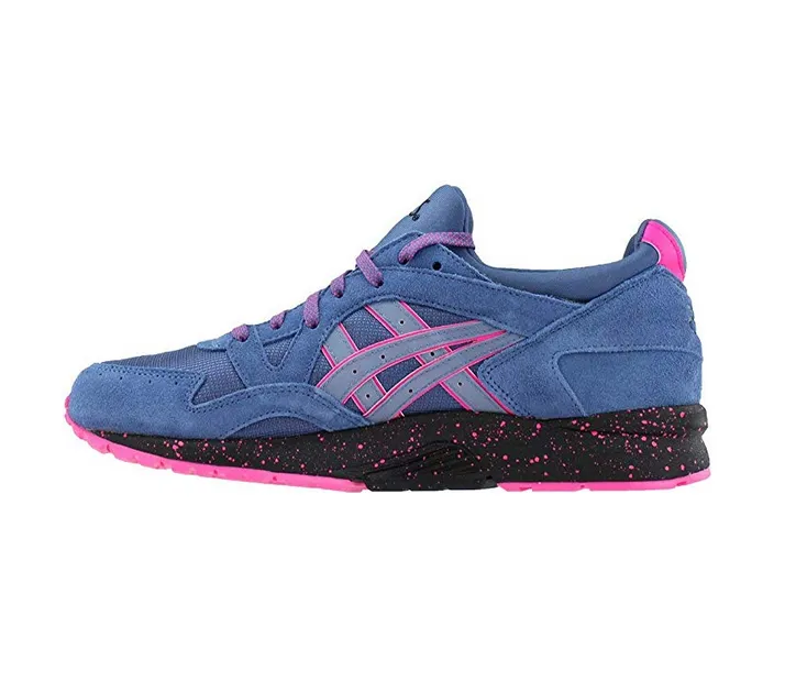 ASICS Men's Gel-Lyte V Retro Sneakers, Pigeon Blue Asics Gt-2000 9 Knit Running Shoes