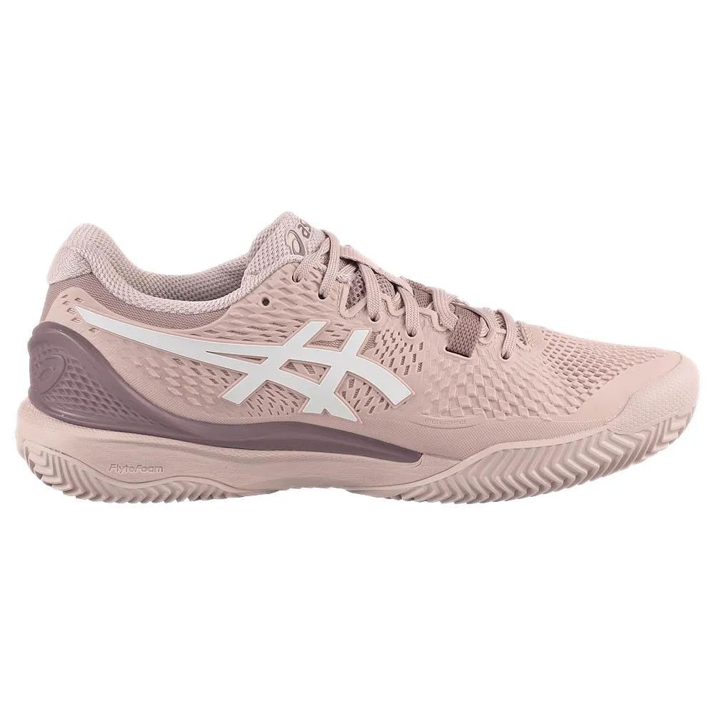 Asics Solution Speed Flytefoam 3 Tennis Shoes Asics Women's Gel-Resolution 9 - Clay - Watershed Rose/White