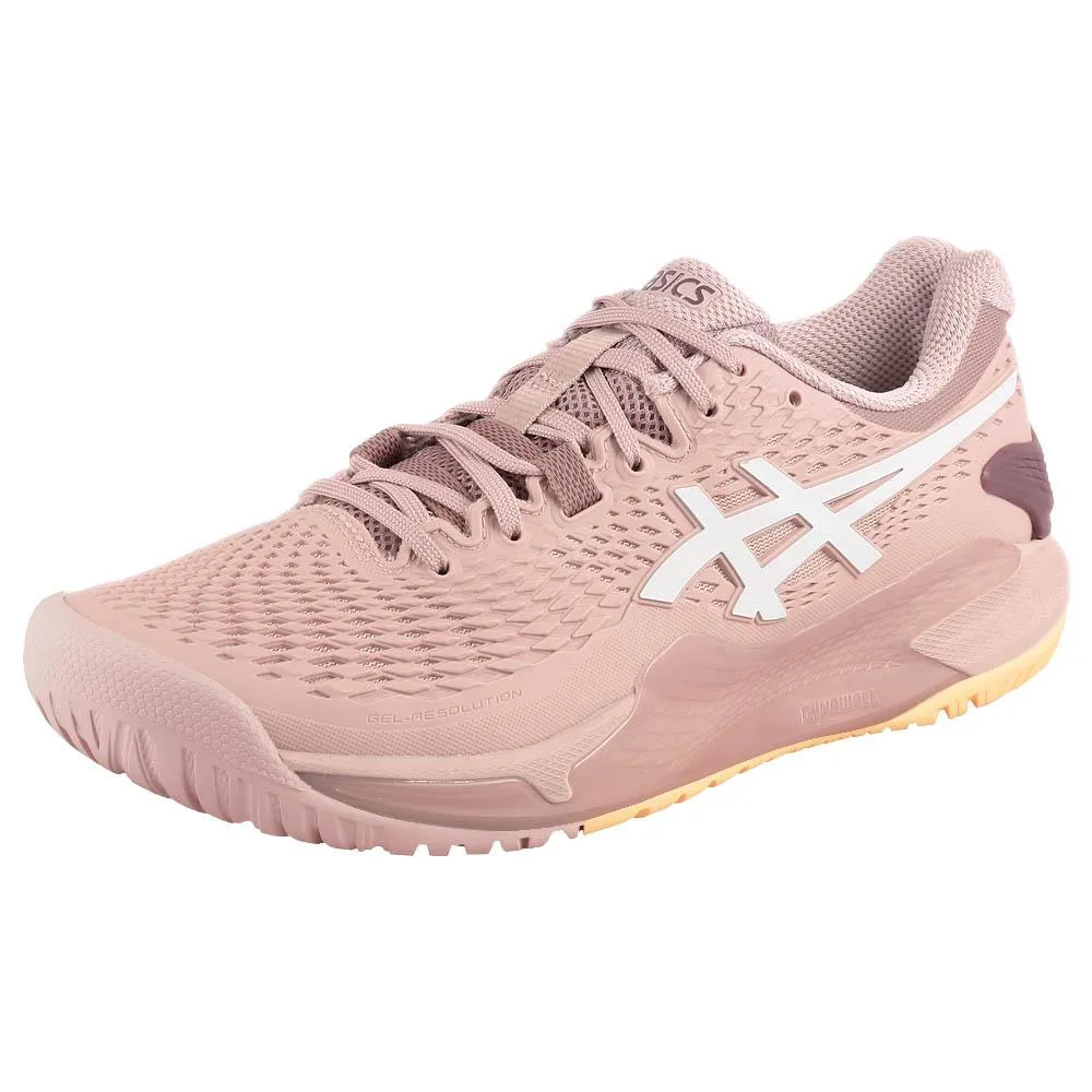 Asics Women's Gel-Resolution 9 - Watershed Rose/White Asics All Wrestling Shoes